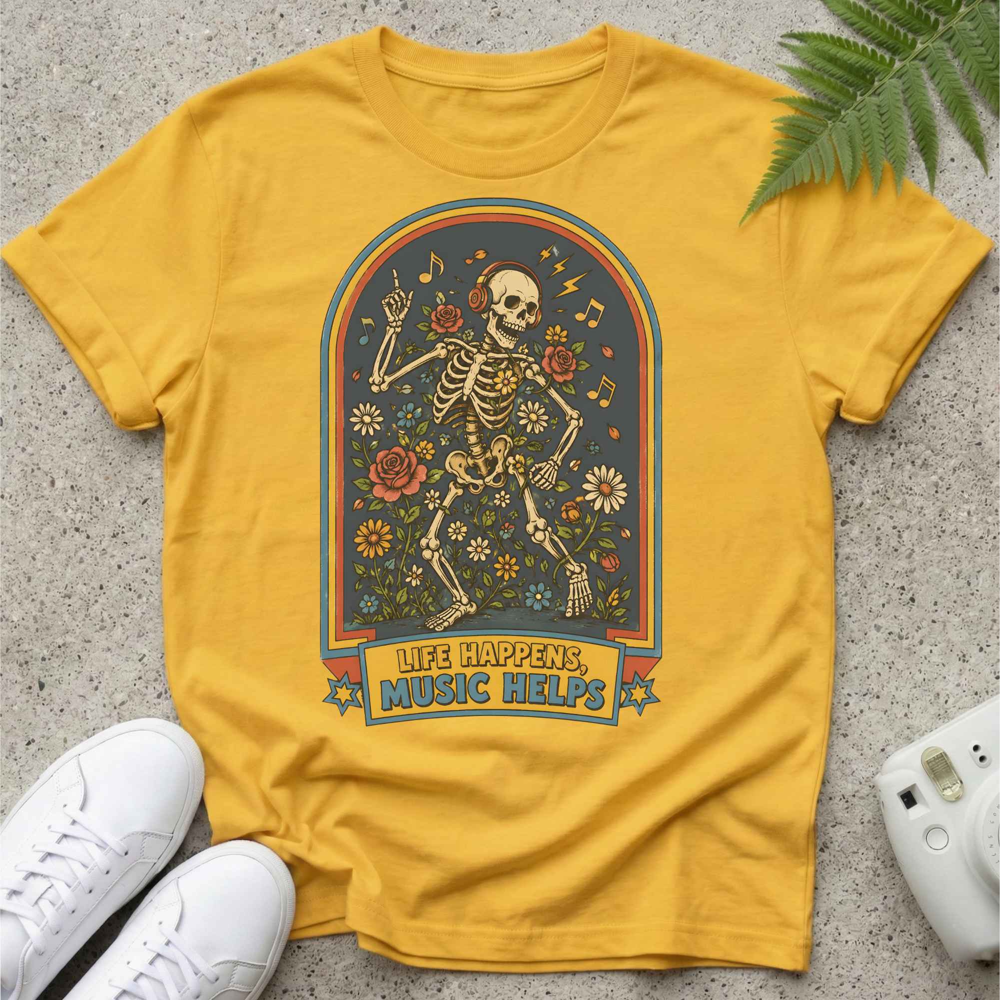 Life, Music Helps T-shirt