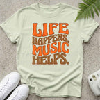 Retro Life Happens T-shirt