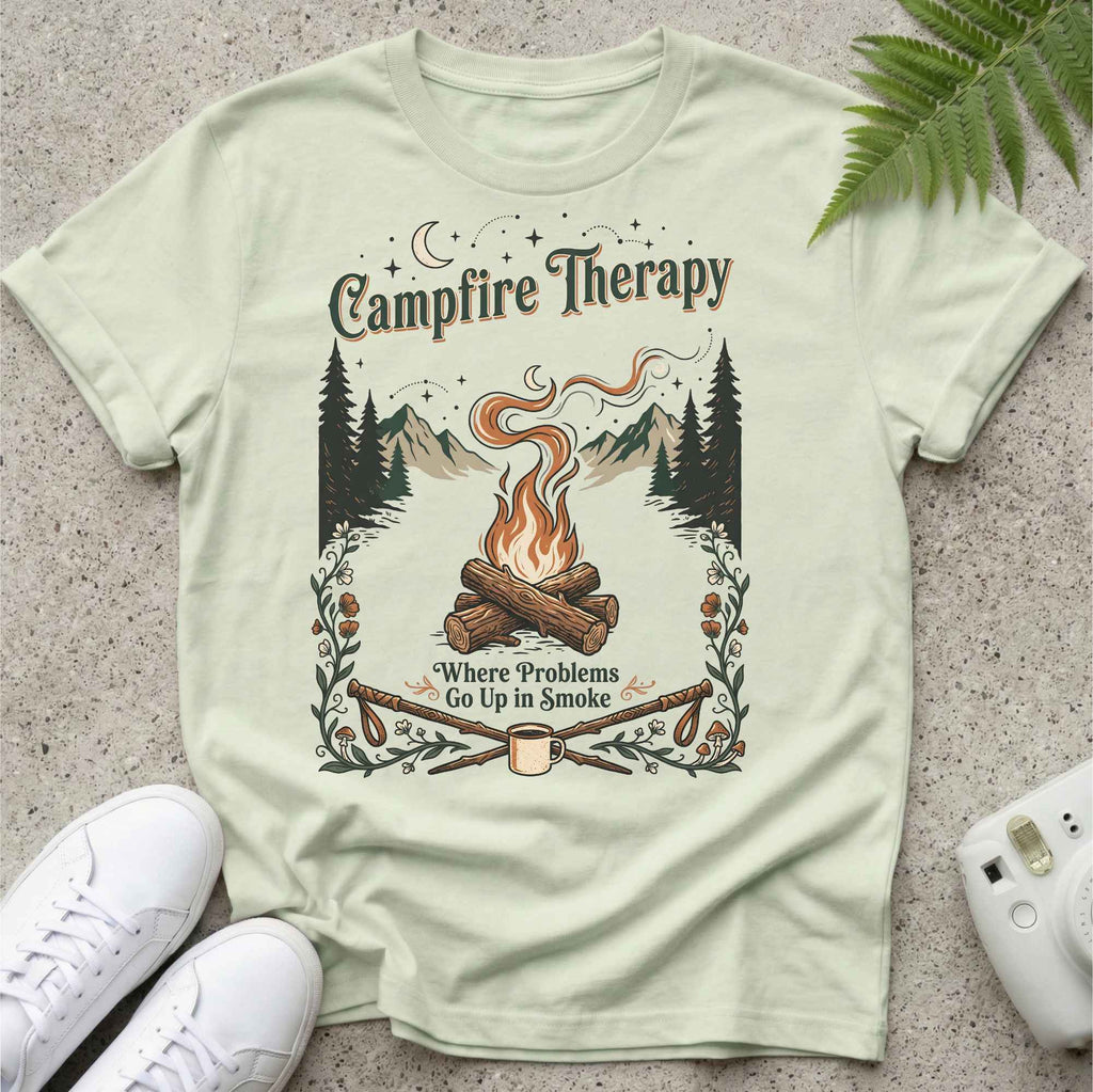 Camp Fire Therapy T-shirt