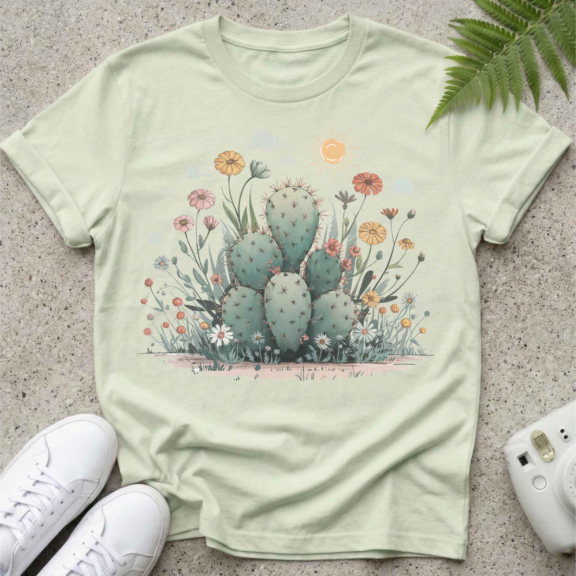 Wildflowers & Cacti T-shirt