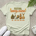 Festival Survival Strategy Colour T-shirt