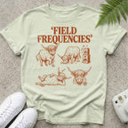 Field Frequencies Cows T-shirt