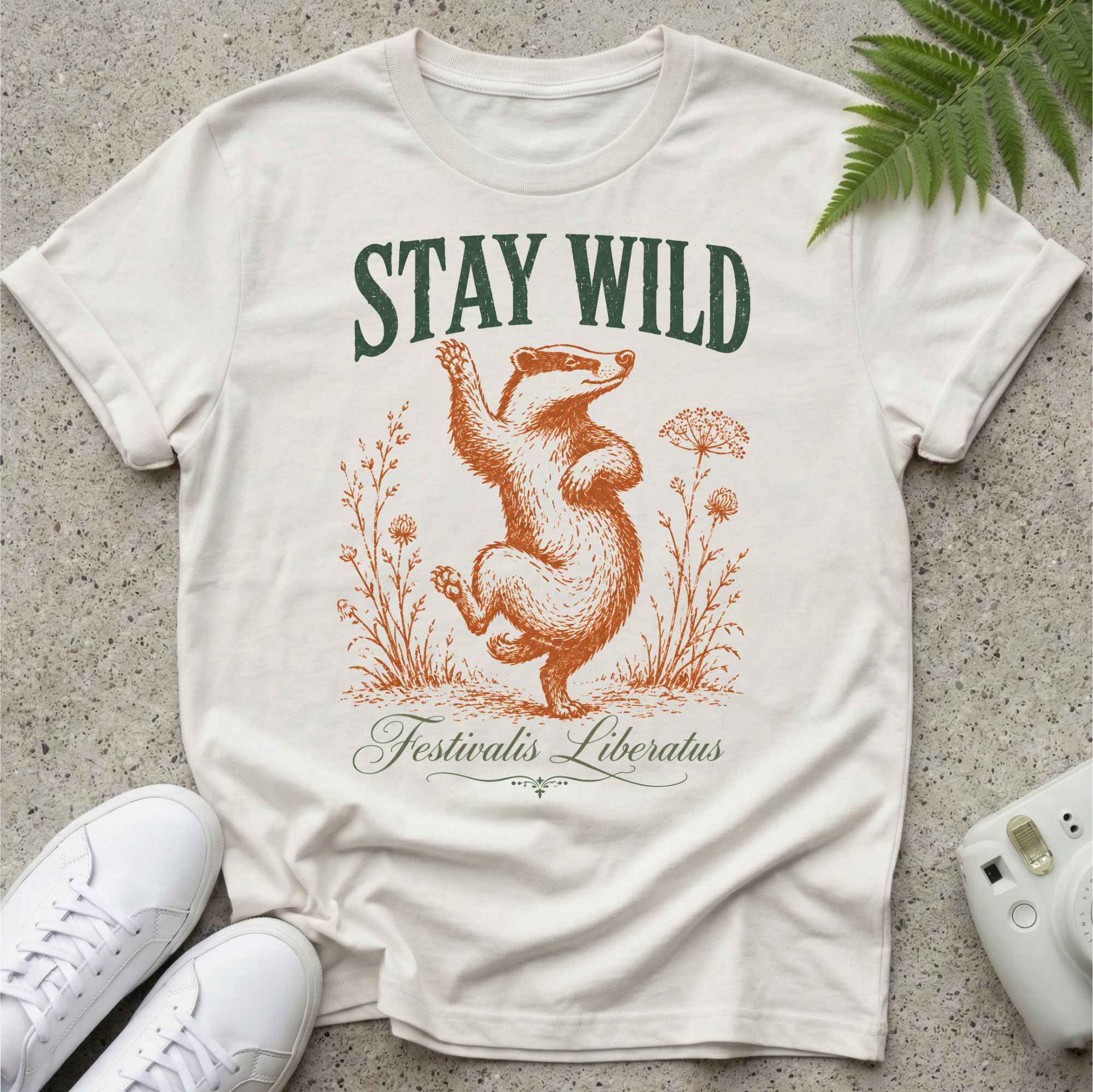 Stay Wild Festivalis T-shirt
