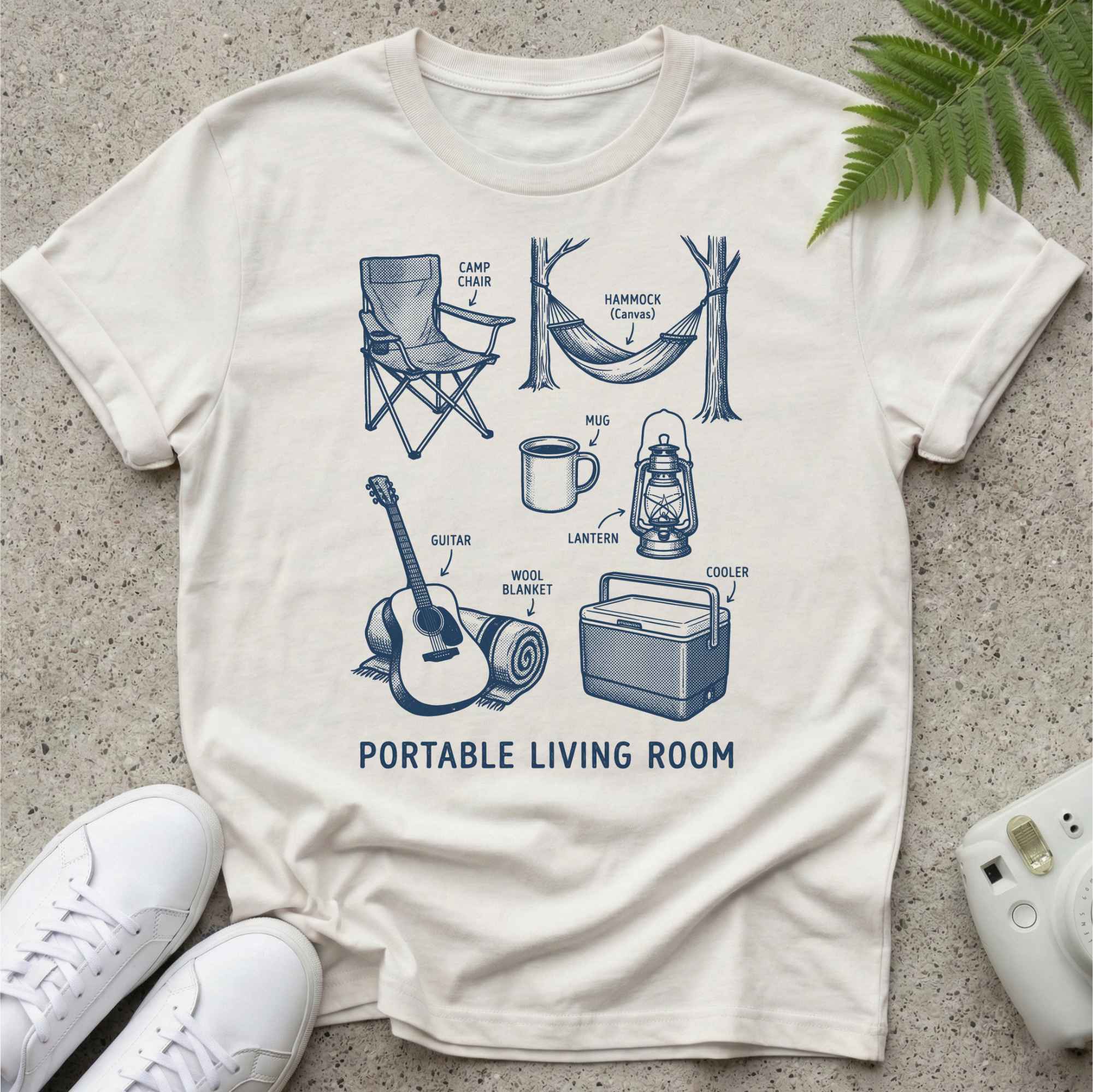 Portable Living Room T-shirt