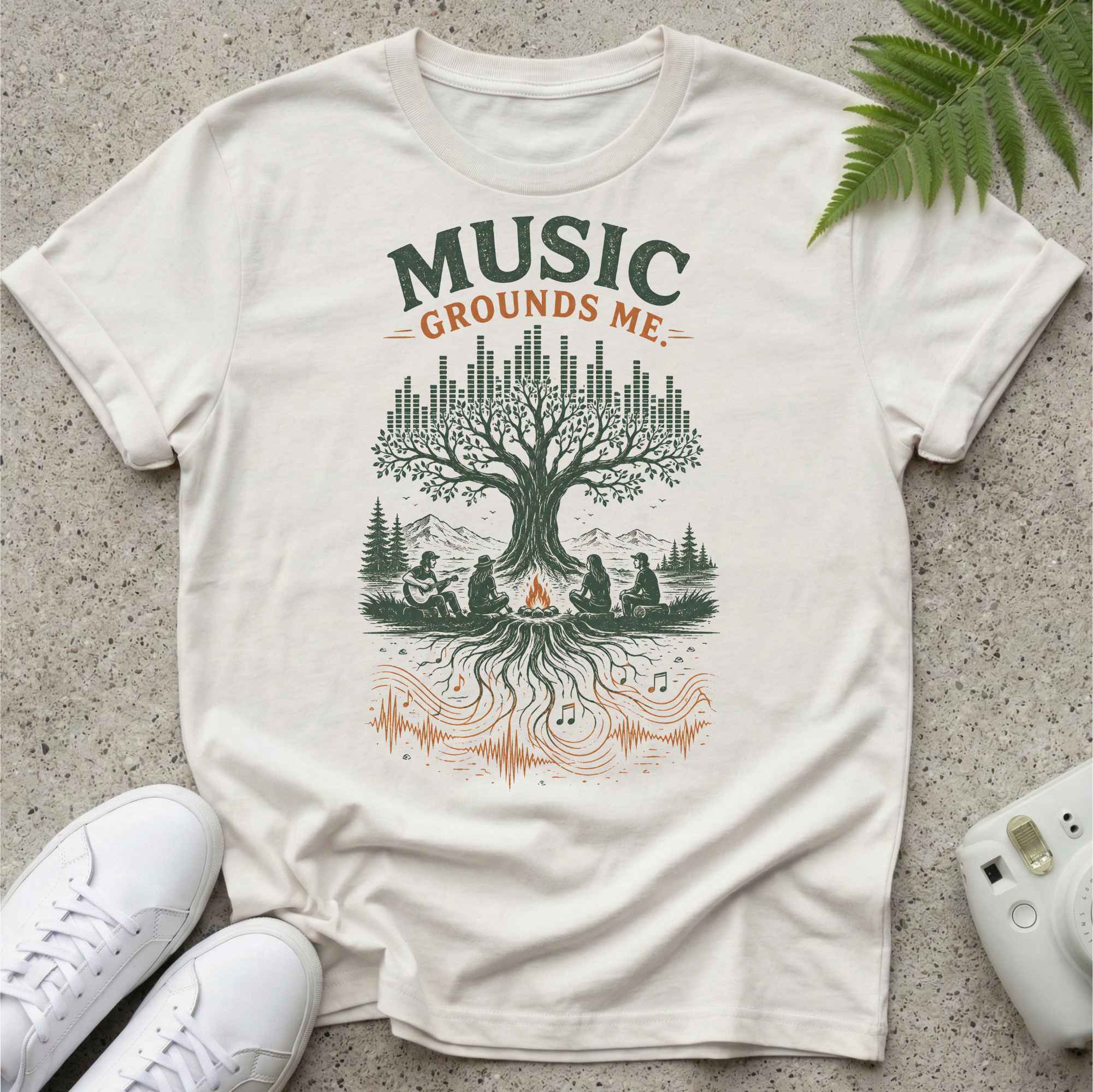 Grounding Music T-shirt