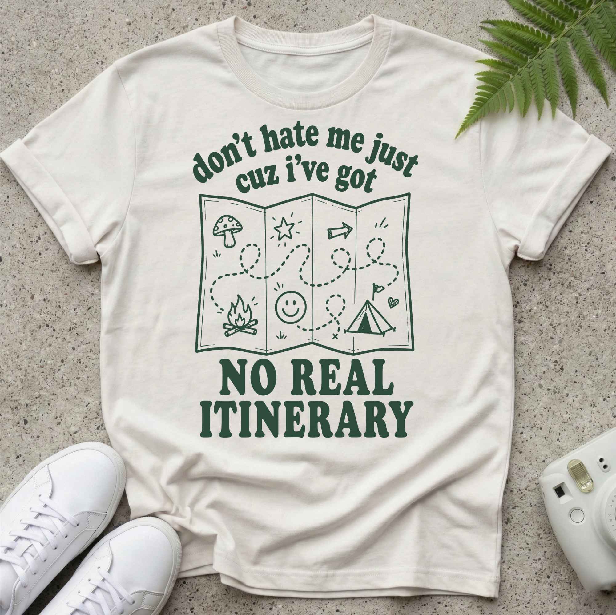 No Itinerary T-shirt