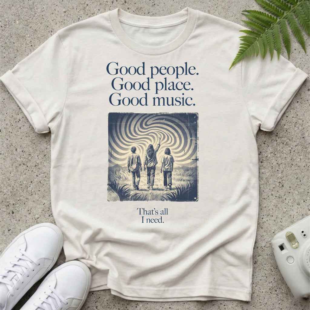 Good Place Good Music T-shirt