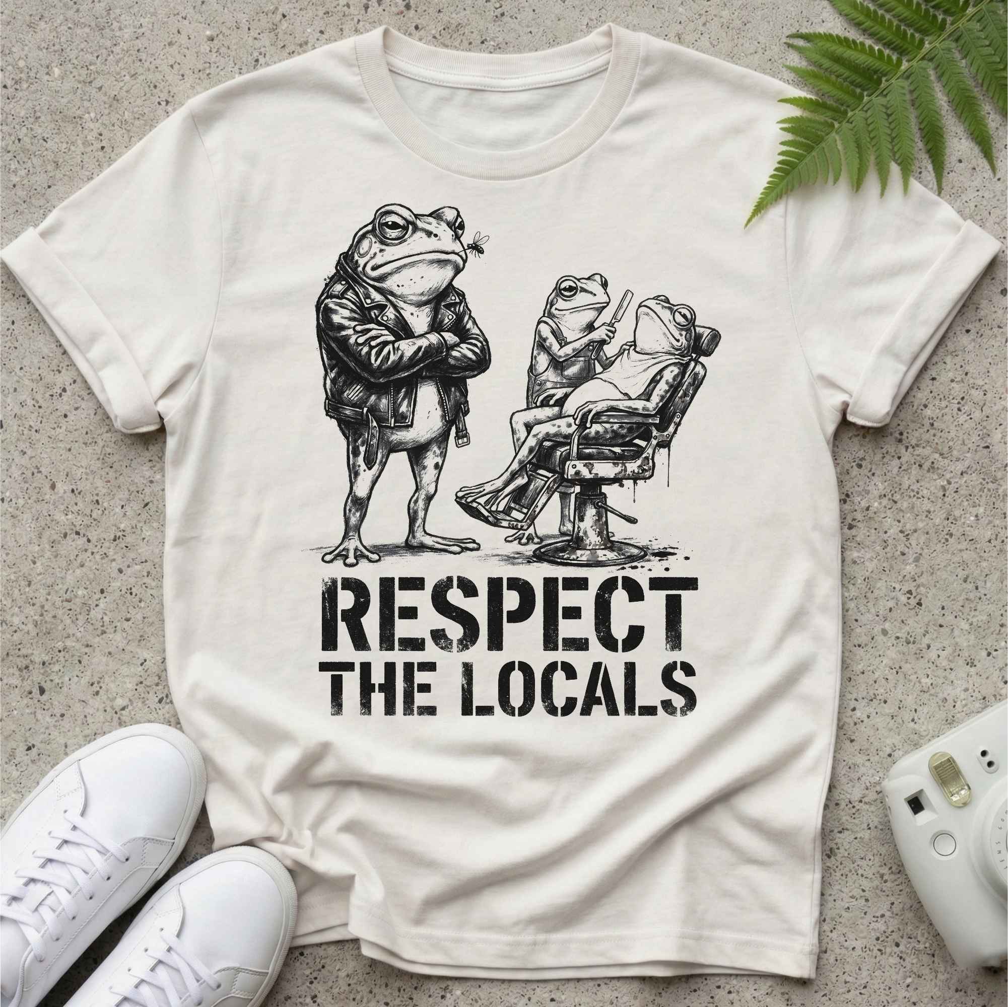 Respect Locals Frogs T-shirt