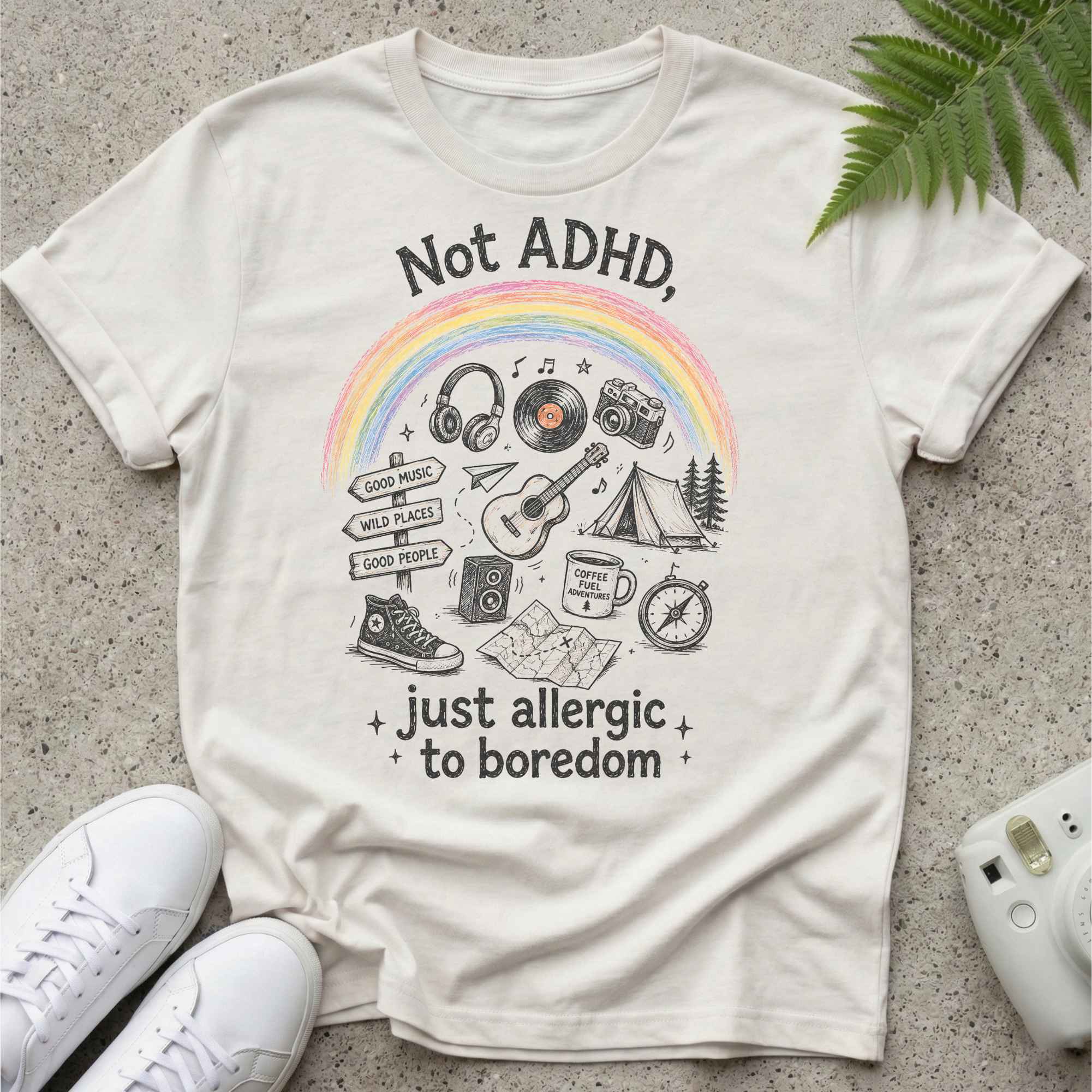 No ADHD T-shirt