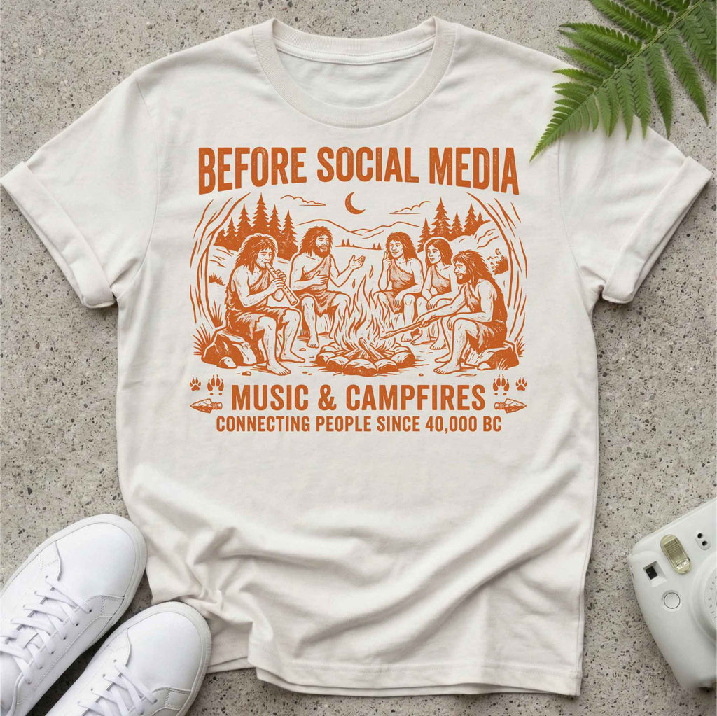 Before Social Media T-shirt