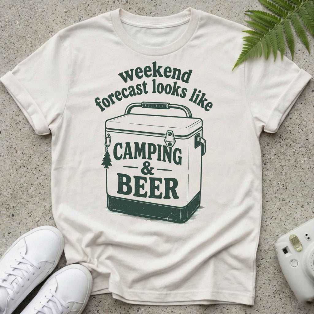Weekend Forecast Beer T-shirt