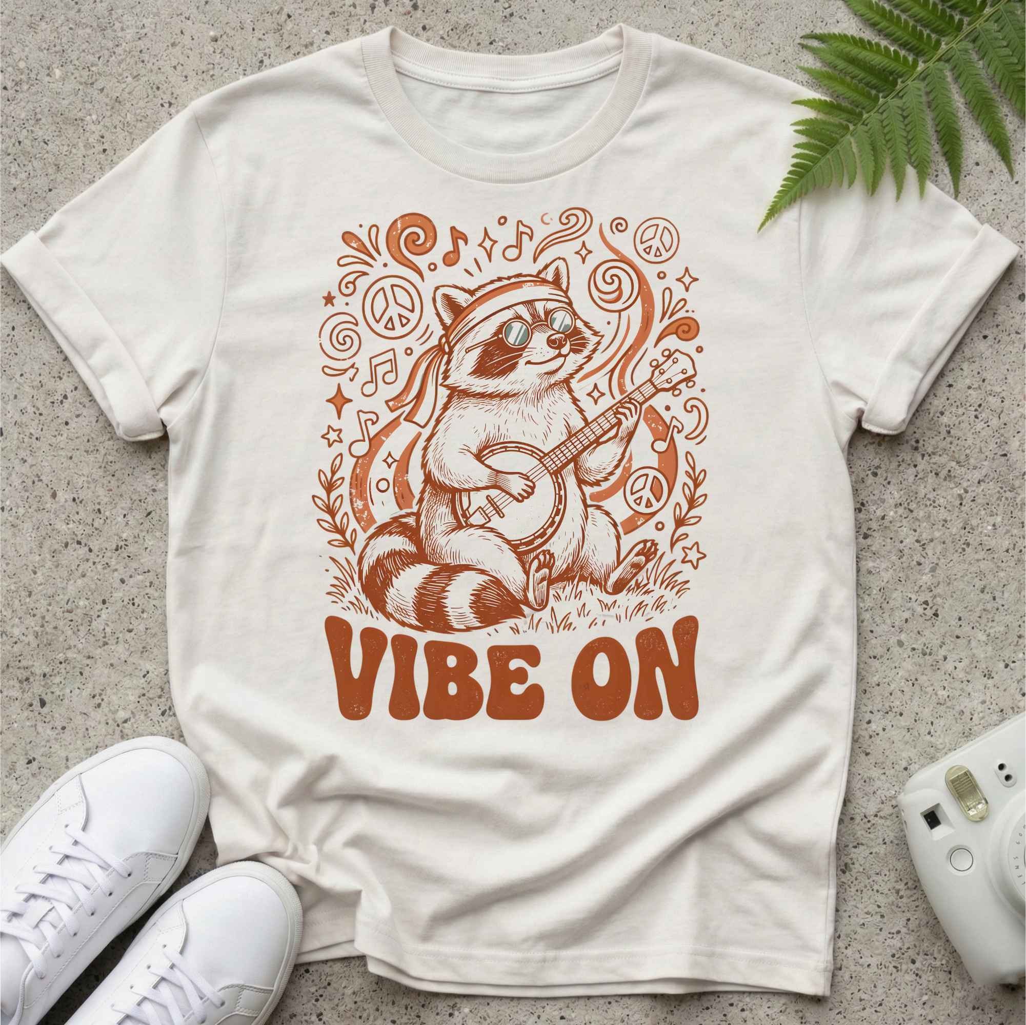 Vibe On Raccoon T-shirt