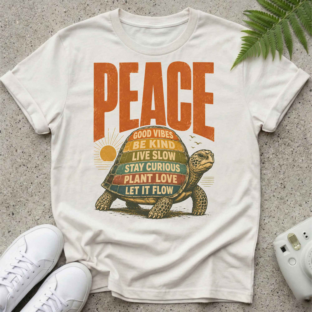 Peace Live Slow T-shirt