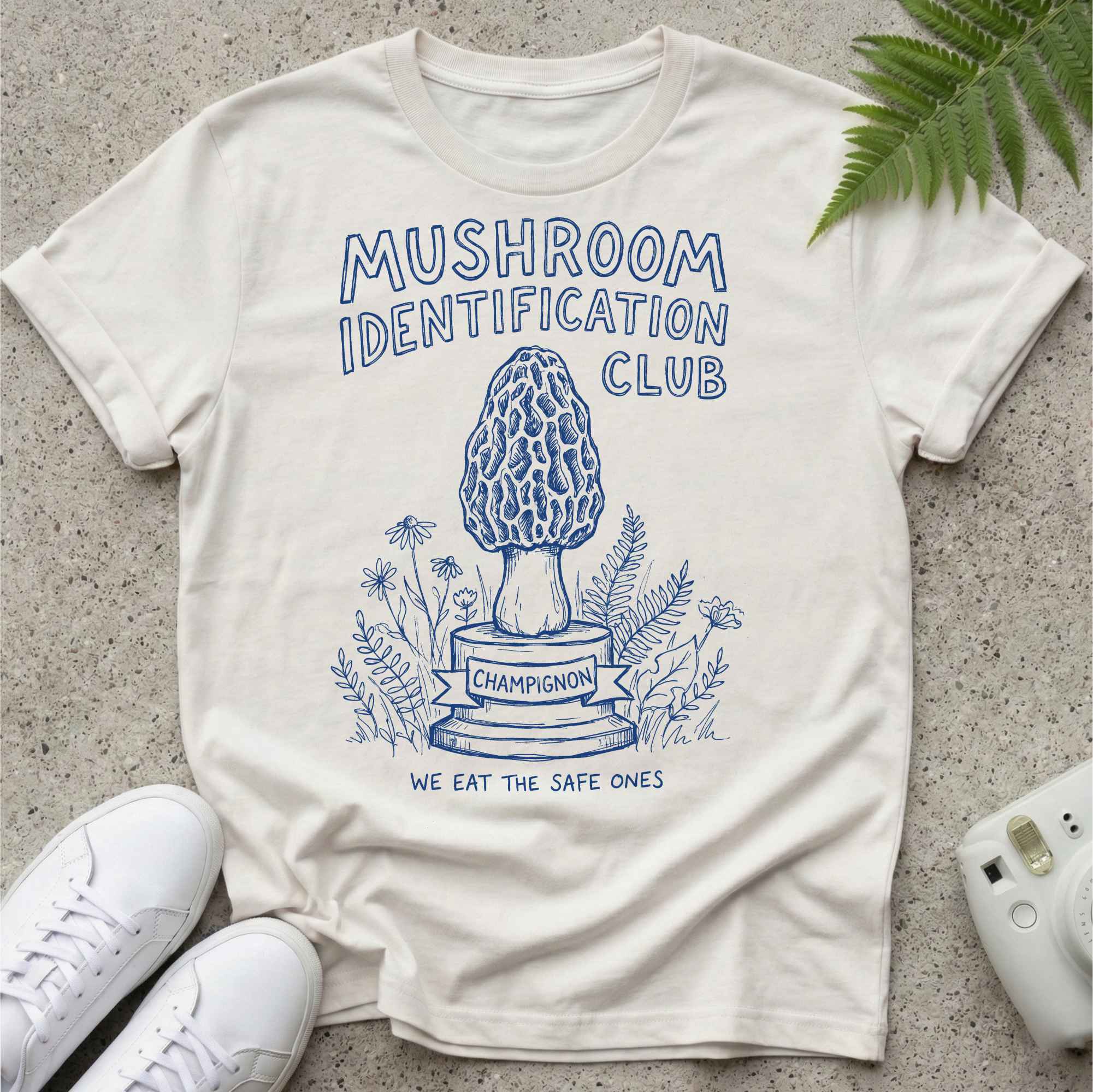 Mushroom Identification Champignon T-shirt