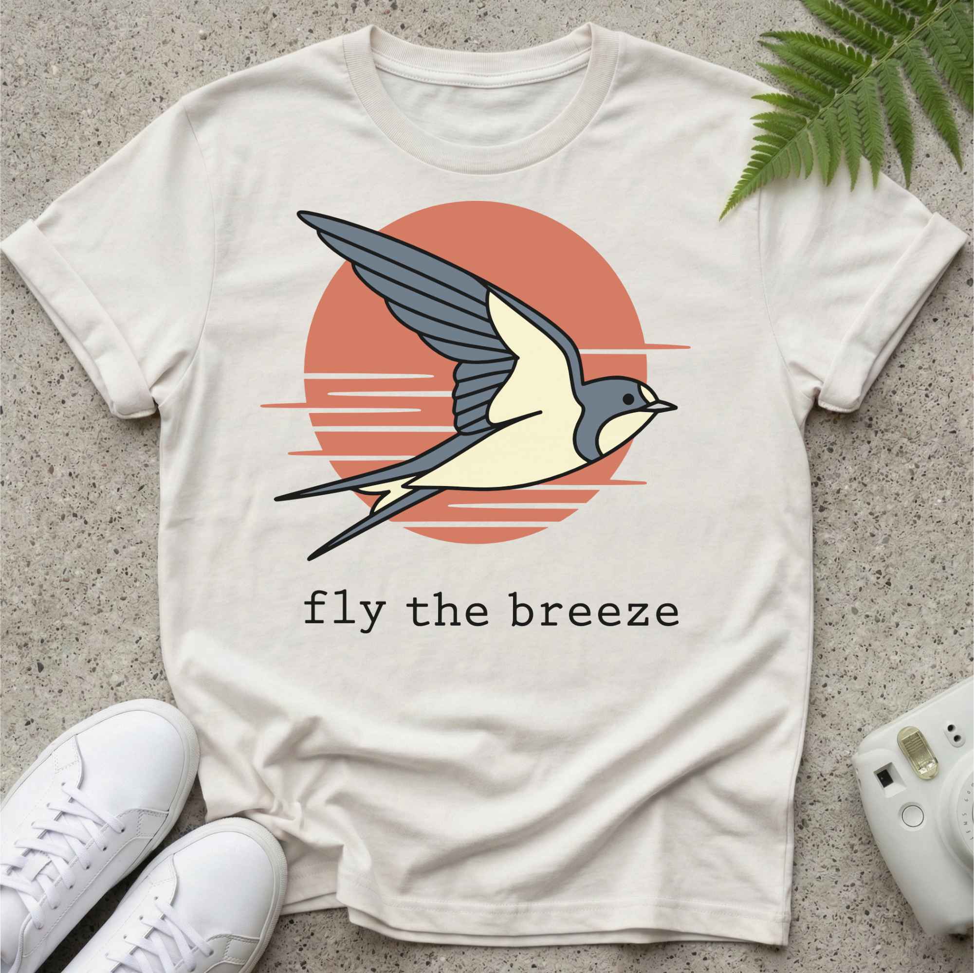 Fly the Breeze Bird T-shirt
