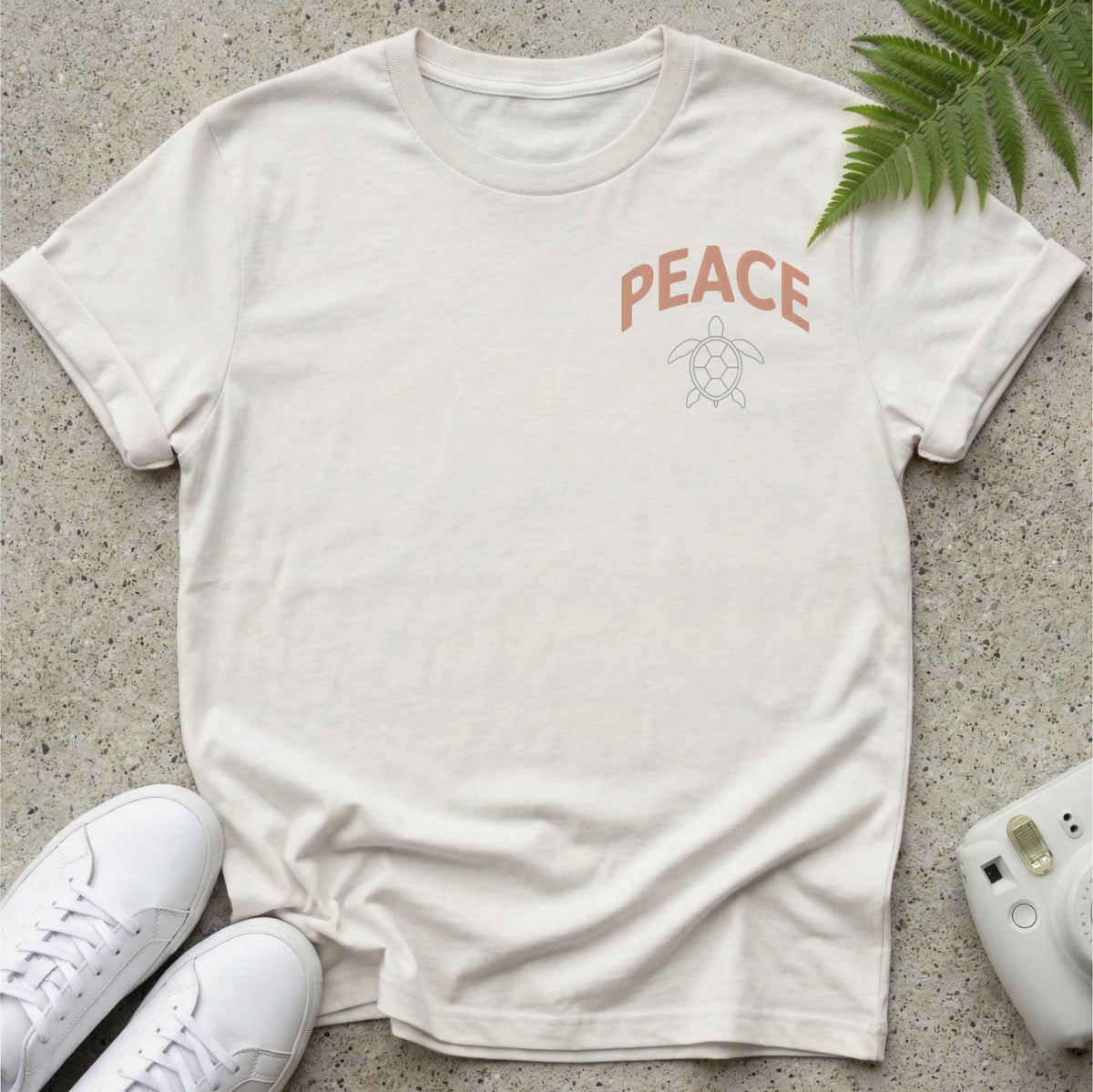 Peace Turtle C T-shirt