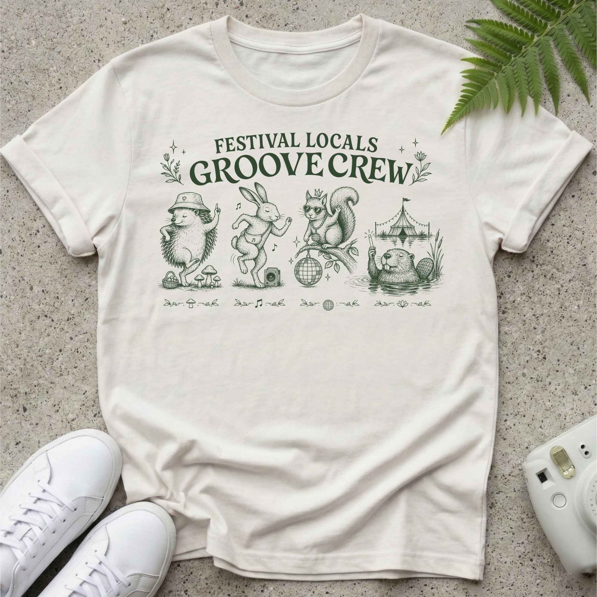 Festive Groove Crew T-shirt