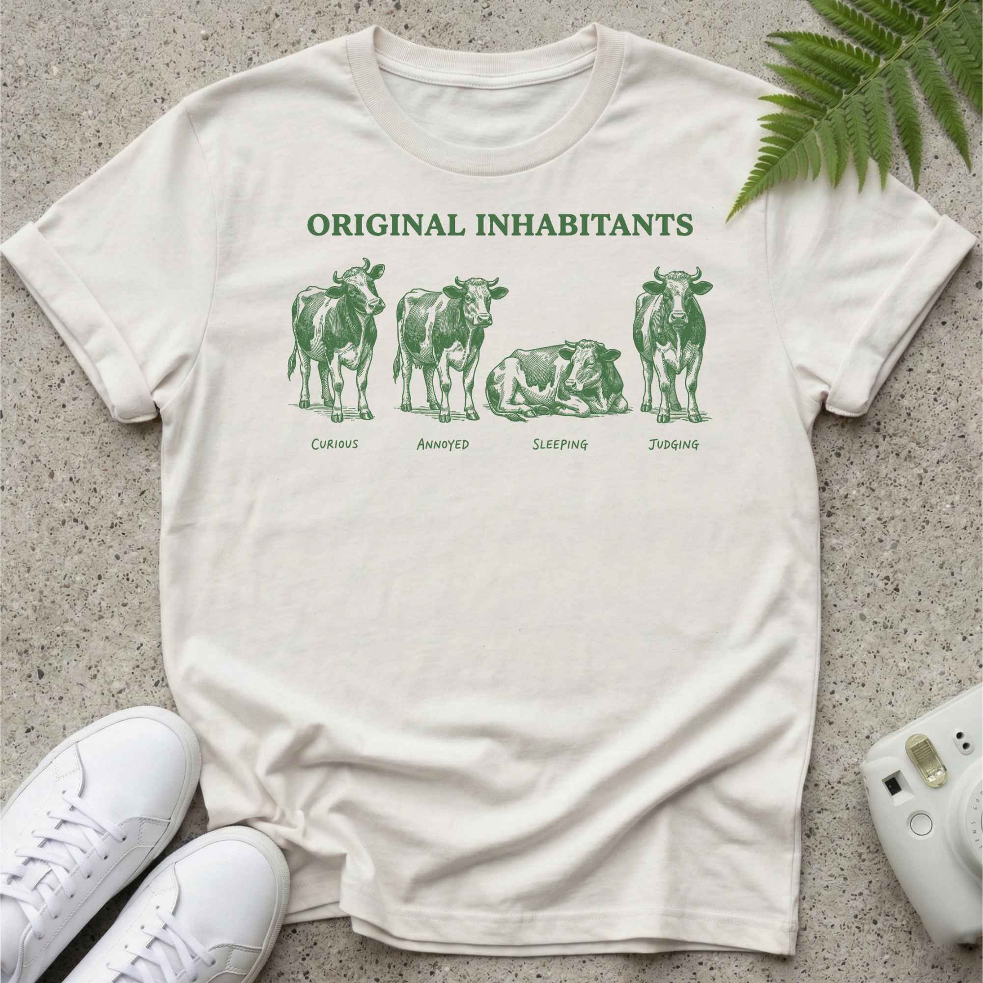 Original Inhabitants Cows T-shirt