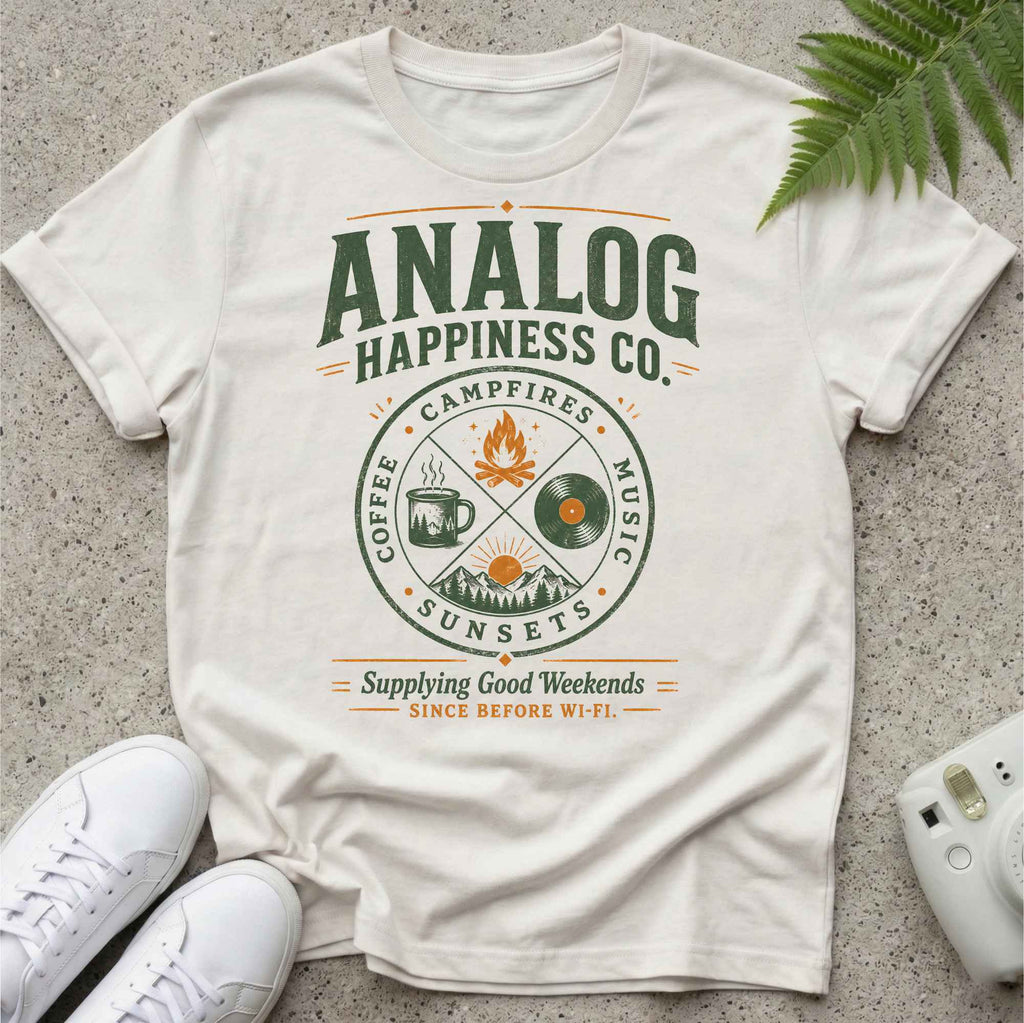 Analog Happiness T-shirt