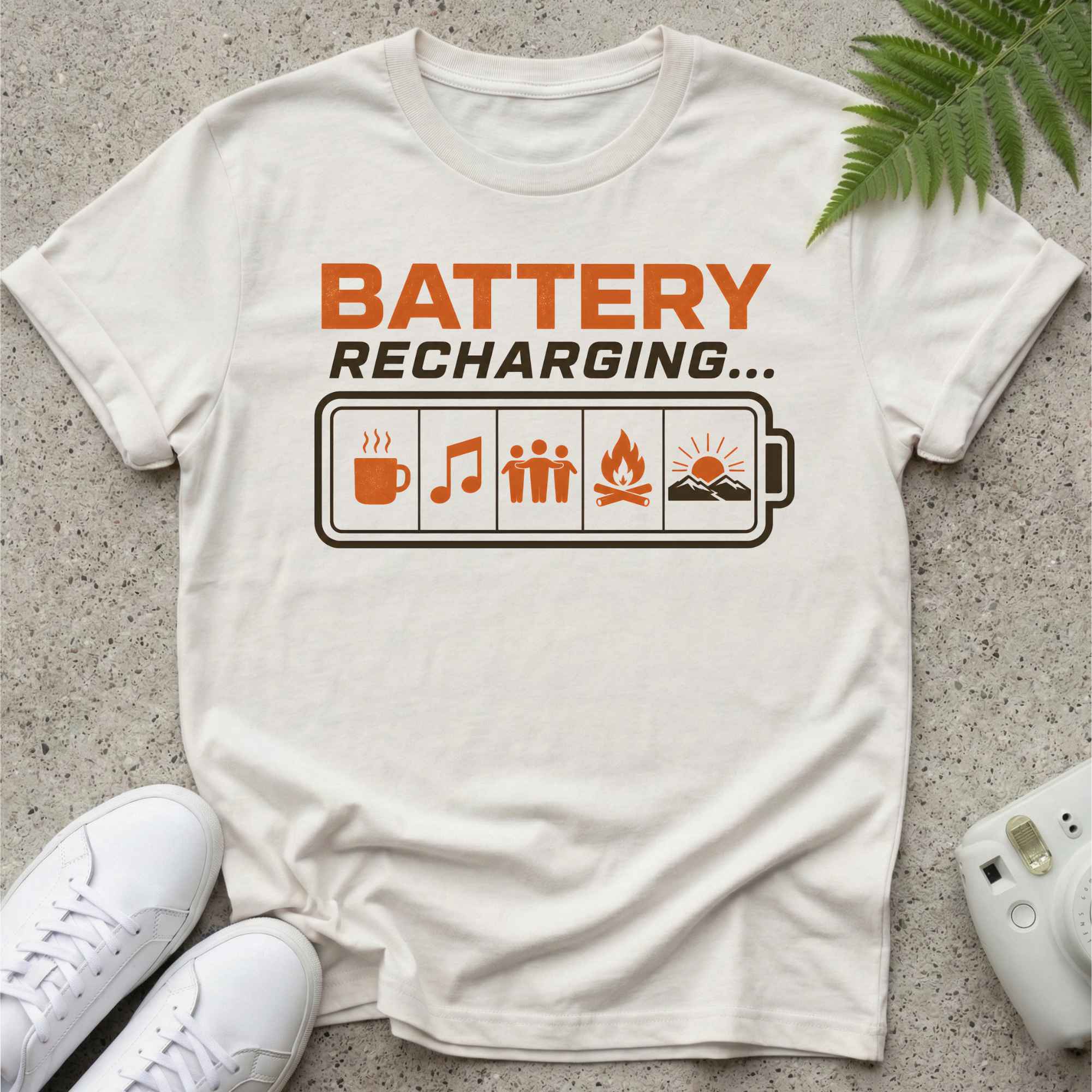 Battery Recharging T-shirt