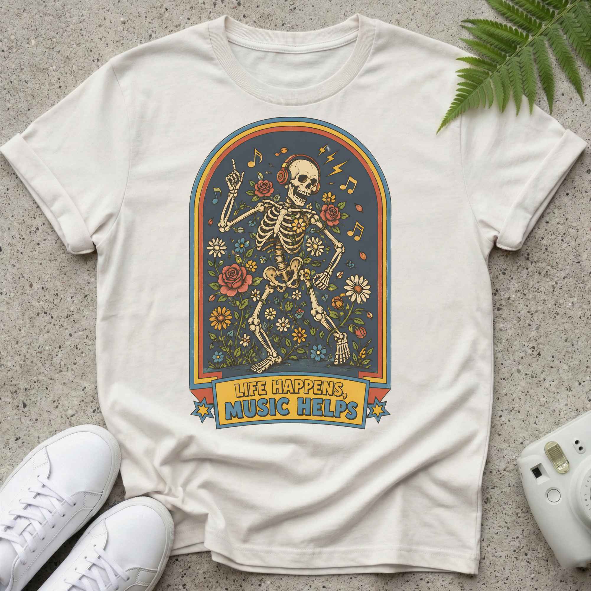 Life, Music Helps T-shirt