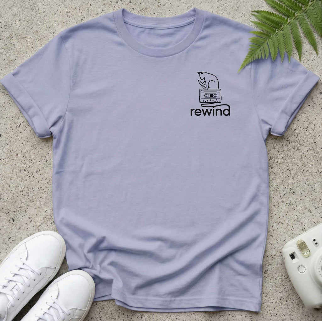 Rewind Cat T-shirt