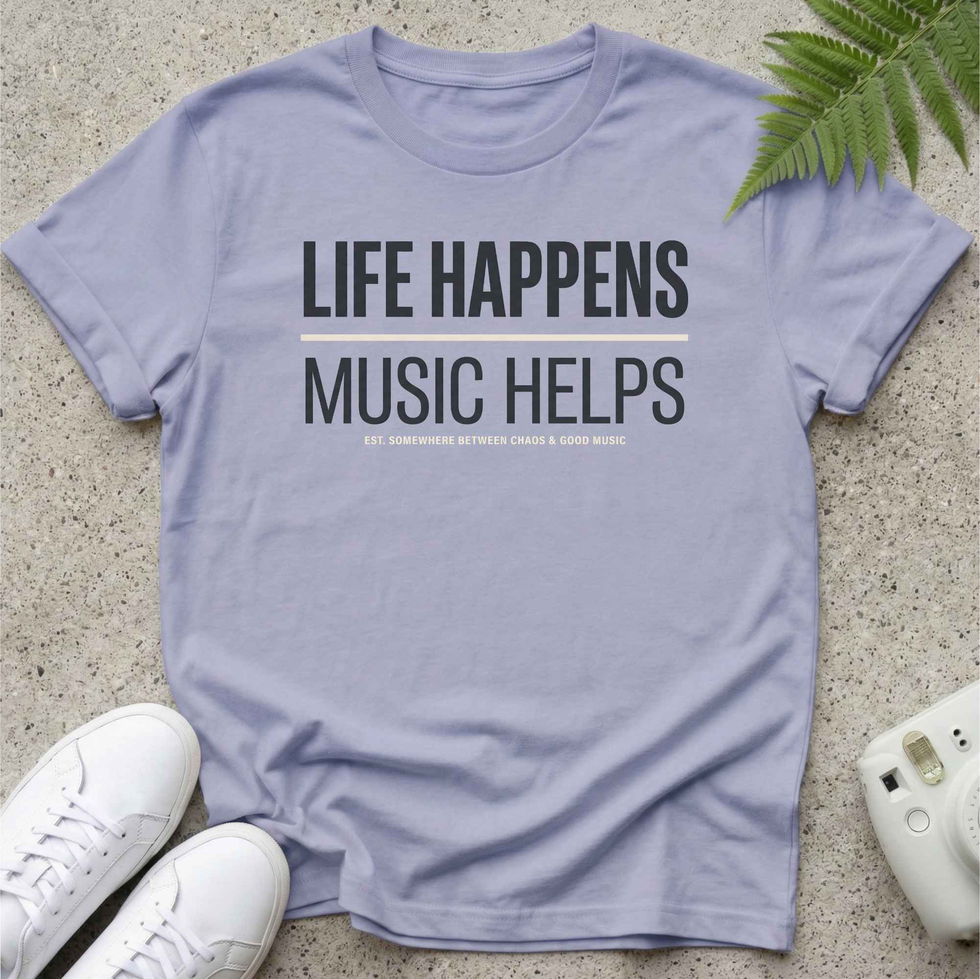 When Music Helps T-shirt