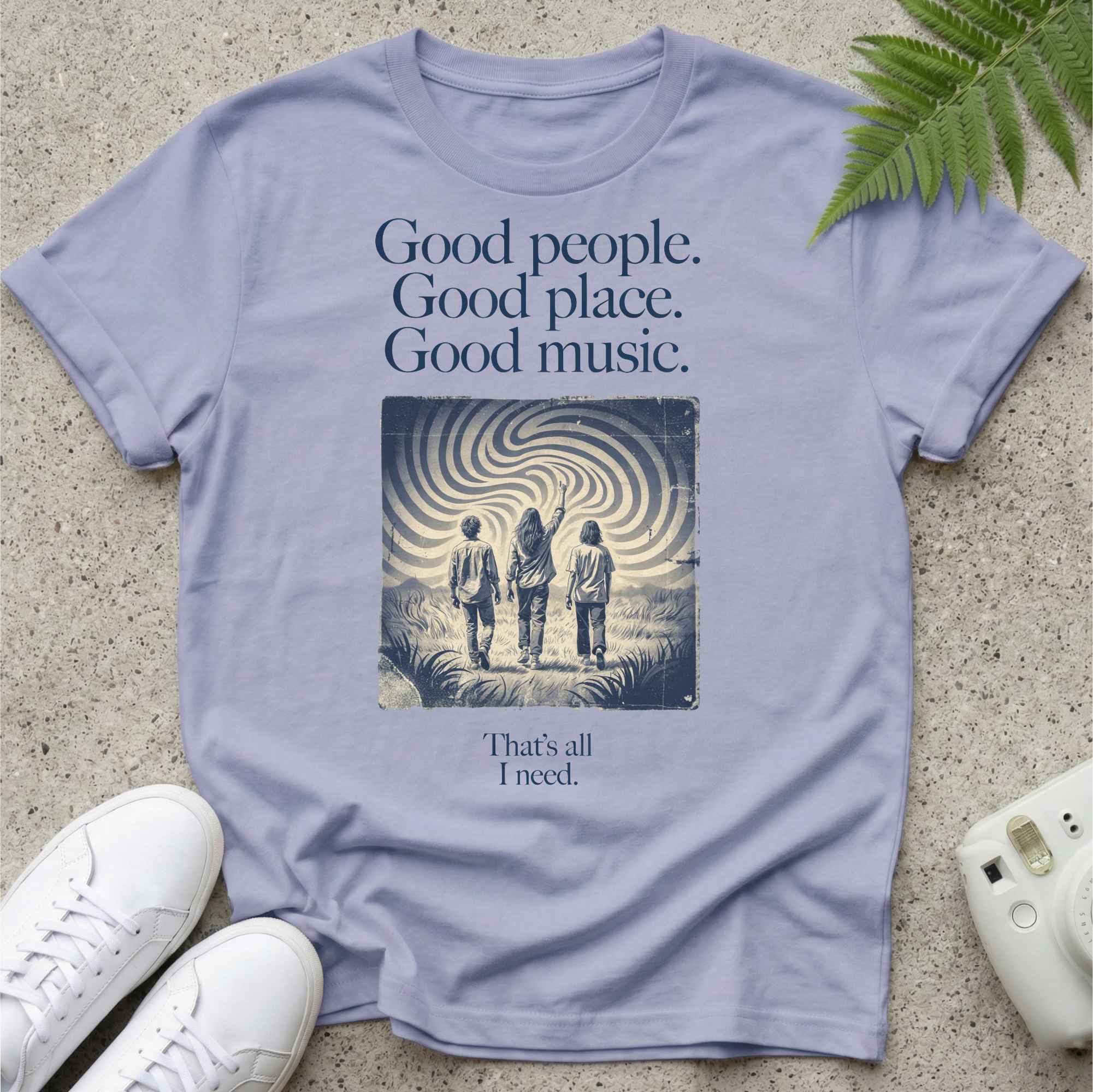 Good Place Good Music T-shirt