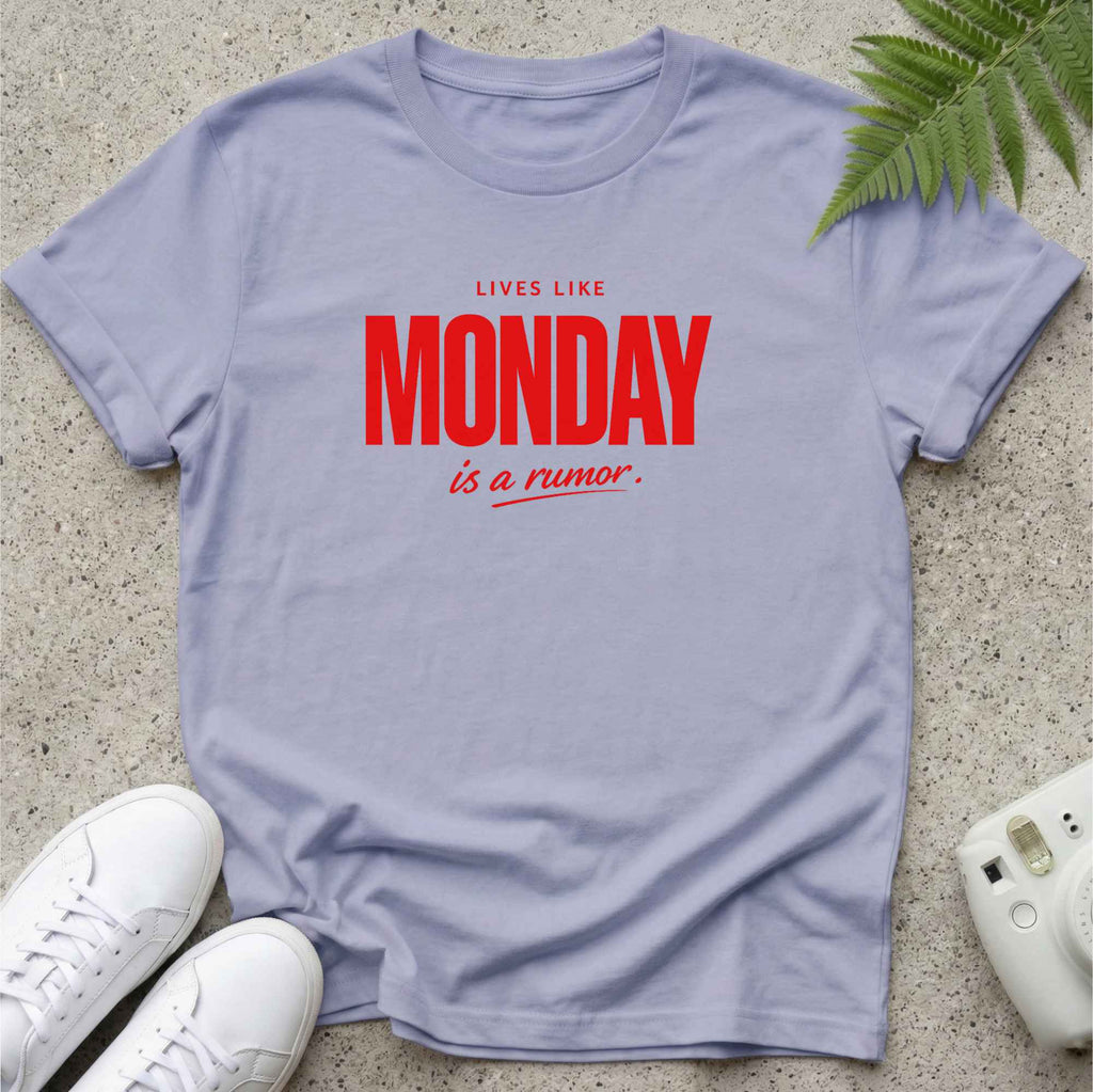 Monday Rumor Red T-shirt